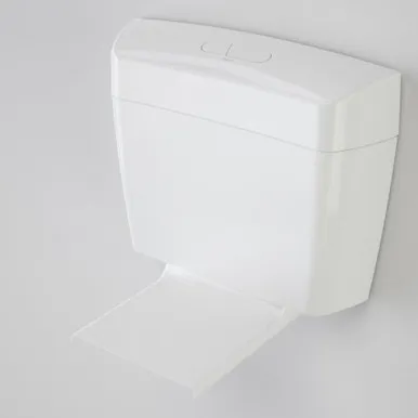 Uniset II Connector Cistern With Seat 3Star In White By Caroma