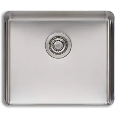 Sonetto Single Large Bowl Undermount Sink 520mm X 455mm Nth | Made From Stainless Steel By Oliveri