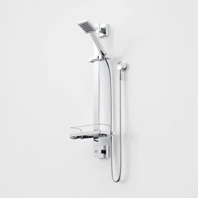 Quatro Rail Hand Shower 3Star | Made From Brass In Chrome Finish By Caroma