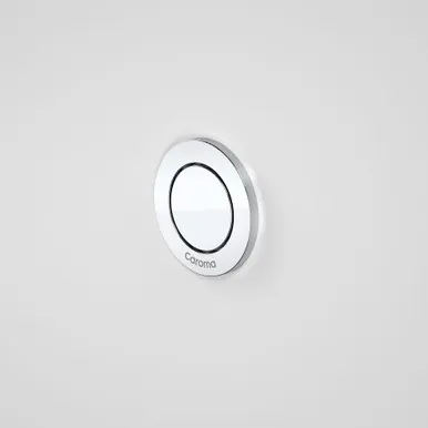 Invisi Series Ii® Round Single Flush Custom Buttons | Made From Satin By Caroma