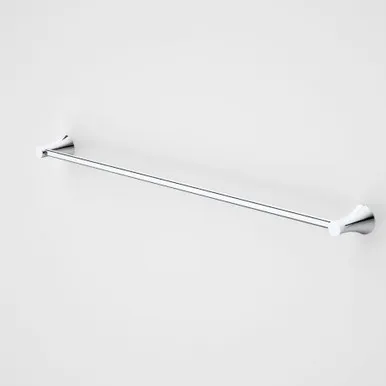 Elegance Single Towel Rail | Made From Metal In Chrome Finish By Caroma