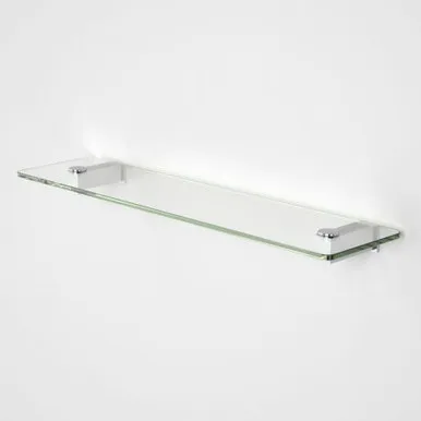Quatro Glass Shelf | Made From Metal/Glass In Chrome Finish By Caroma