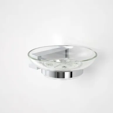 Quatro Soap Holder | Made From Metal In Chrome Finish By Caroma
