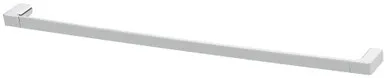 Gloss Towel Rail Single 800mm | Made From Brass In Chrome Finish By Phoenix