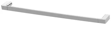 Gloss Towel Rail Single 600mm | Made From Brass In Chrome Finish By Phoenix