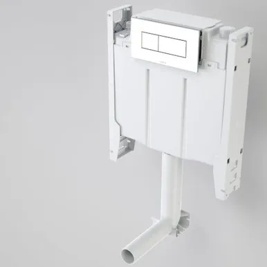 Invisi Series Ii® Cistern + Bracket - Undercounter - Pans - Dual Flush In White By Caroma