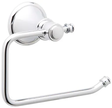 Nostalgia Toilet Roll Holder | Made From Brass In Chrome Finish By Phoenix