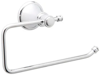 Nostalgia Hand Towel Holder | Made From Brass In Chrome Finish By Phoenix