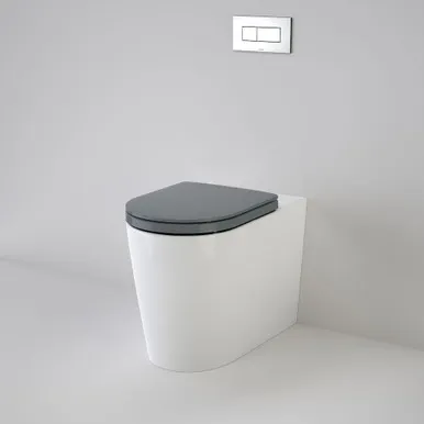 Liano Cleanflush® Invisi Series Ii® Easy Height Wall Faced Suite With Liano Double Flap Seat 4Star In White By Caroma
