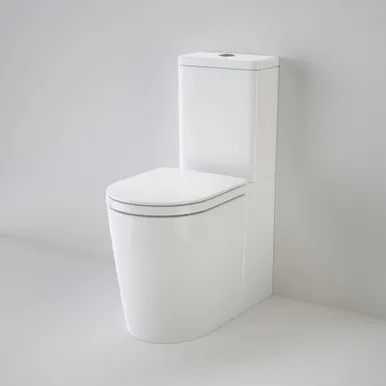 Liano Cleanflush® Close Coupled Easy Height Back-To-Wall Faced Suite With Liano Double Flap Seat 4Star In White By Caroma