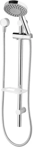 Vivid Hand Shower On Rail 5Star | Made From Brass In Chrome Finish By Phoenix