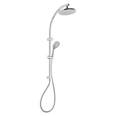 Vivid Twin Rail Shower 5Star | Made From Brass In Chrome Finish By Phoenix