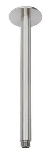Vivid Ceiling Drop Down Round Shower Arm 313mm | Made From Brass In Brushed Nickel By Phoenix