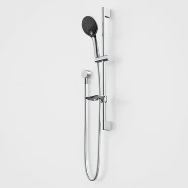 Pin Multifunction Rail Shower In Black By Caroma