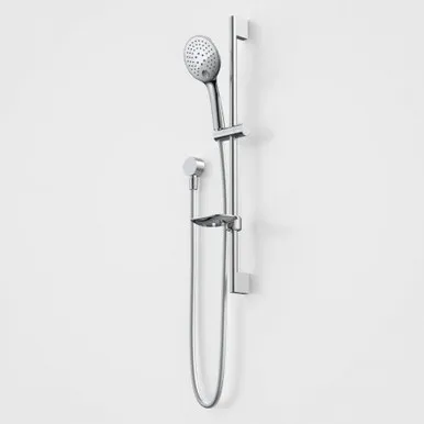 Pin 3 Function Rail Hand Shower Chrome 3Star In Chrome Finish By Caroma