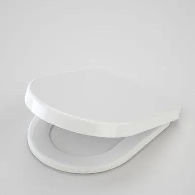 Xena Soft Close Toilet Seat In White By Caroma