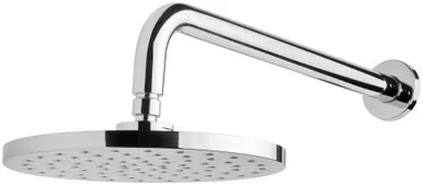 Vivid Shower Arm & 220mm Round Rose 3Star | Made From Brass In Chrome Finish By Phoenix