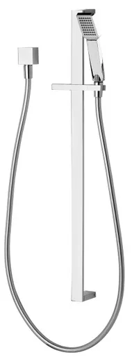 Lexi Deluxe Hand Shower On Rail 3Star | Made From Brass In Chrome Finish By Phoenix