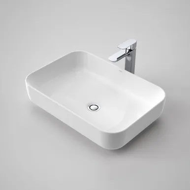 Tribute Artisan B4 Above Counter Basin Rectangle 170mm Nth | Made From Vitreous China In White By Caroma
