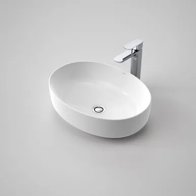 Tribute Artisan B5 Above Counter Basin Oval 170mm Nth | Made From Vitreous China In White By Caroma