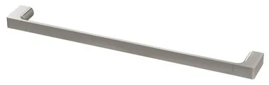 Gloss Towel Rail Single 600mm | Made From Brass In Brushed Nickel By Phoenix