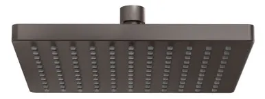 Lexi Shower Rose 200mm Square (Abs Plastic) 3Star | Made From Brass/Plastic In Gunmetal By Phoenix