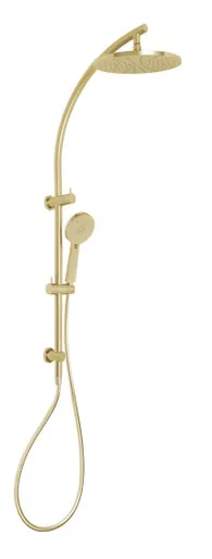 Vivid Twin Rail Shower 5Star | Made From Brass In Gold By Phoenix