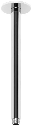 Vivid Ceiling Shower Arm Round 300mm | Made From Brass In Chrome Finish By Phoenix