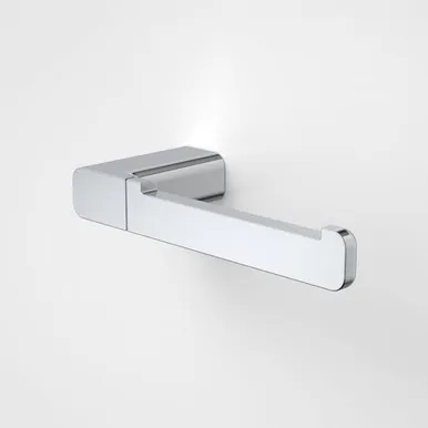 Luna Toilet Roll Holder | Made From Brass In Chrome Finish By Caroma