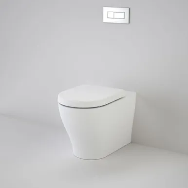 Luna Cleanflush® Invisi Series Ii® Wall Faced Toilet Suite 4Star In White By Caroma