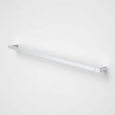 Luna Single Towel Rail 930mm | Made From Brass In Chrome Finish By Caroma
