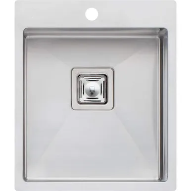 Professional Sink Inset Single Bowl 1 Tap Hole Pr1131 430mm | Made From Stainless Steel By Oliveri