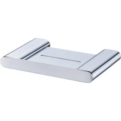 Madrid Soap Dish With Shelf Madrid | Made From Stainless Steel/Zinc/Alloy In Chrome Finish By Oliveri