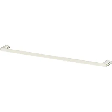 Madrid Towel Rail Single 800mm | Made From Stainless Steel/Zinc/Alloy In Brushed Nickel By Oliveri