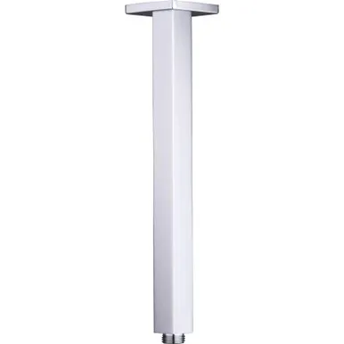 Monaco Ceiling Mounted Square Shower Arm 300mm | Made From Brass In Chrome Finish By Oliveri