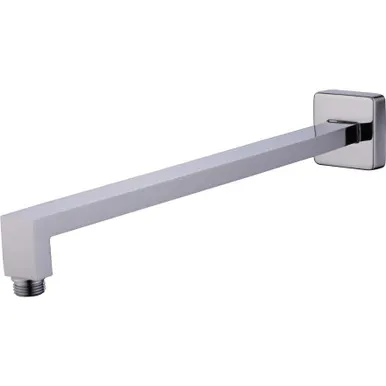 Monaco Wall Mounted Shower Arm 380mm | Made From Brass In Chrome Finish By Oliveri