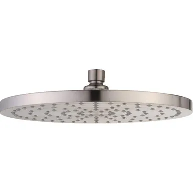 Rome Round Shower Rose 3Star | Made From ABS Plastic In Brushed Nickel By Oliveri