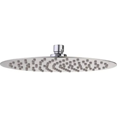 Rome Round Round Ultra Thin Shower Rose 3Star | Made From Stainless Steel In Chrome Finish By Oliveri