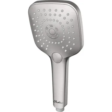 Monaco Hand Shower Head 3Star | Made From ABS In Brushed Nickel By Oliveri