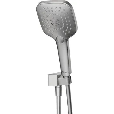 Monaco Hand Shower With Bracket 3Star | Made From Brass/ABS In Brushed Nickel By Oliveri