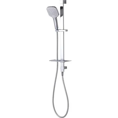 Monaco Hand Shower With Rail 3Star | Made From Brass/ABS In Chrome Finish By Oliveri