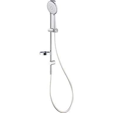 Copenhagen Hand Shower With Rail 3Star | Made From Brass/ABS In Chrome Finish By Oliveri