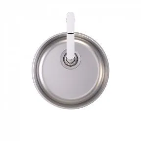 Luna Round Bowl Undermount And Overmount Sink | Made From Stainless Steel By Caroma