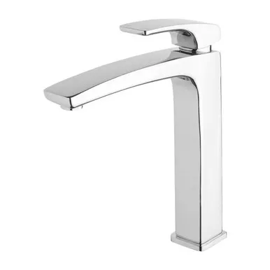 Rush Hob Tall/Vessel Basin Mixer 6Star | Made From Brass In Chrome Finish By Phoenix