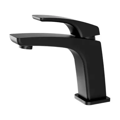 Rush Hob Basin Mixer 6Star | Made From Brass In Matte Black By Phoenix