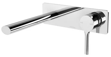 Vivid Slimline Oval Wall Bath Mixer Set With 175mm Spout | Made From Brass In Chrome Finish By Phoenix