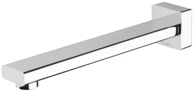 Radii Wall Bath Spout/Outlet 230mm | Made From Brass In Chrome Finish By Phoenix