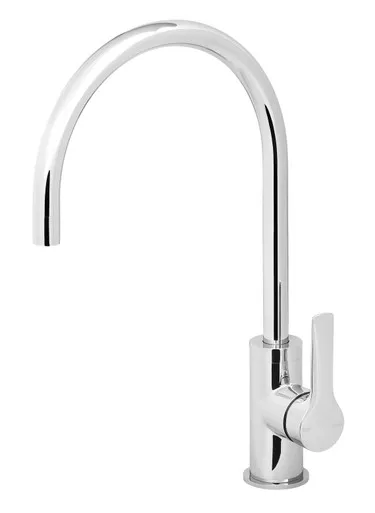 Subi Gooseneck Sink Mixer 4Star | Made From Brass In Chrome Finish By Phoenix