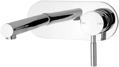 Vivid Wall Bath Mixer Set With 150mm Spout | Made From Brass In Chrome Finish By Phoenix