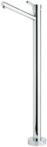 Vivid Floor Mounted Bath Mixer | Made From Brass In Chrome Finish By Phoenix